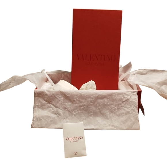 Empty Valentino Garavani Red Box w Studs - Picture 5 of 9